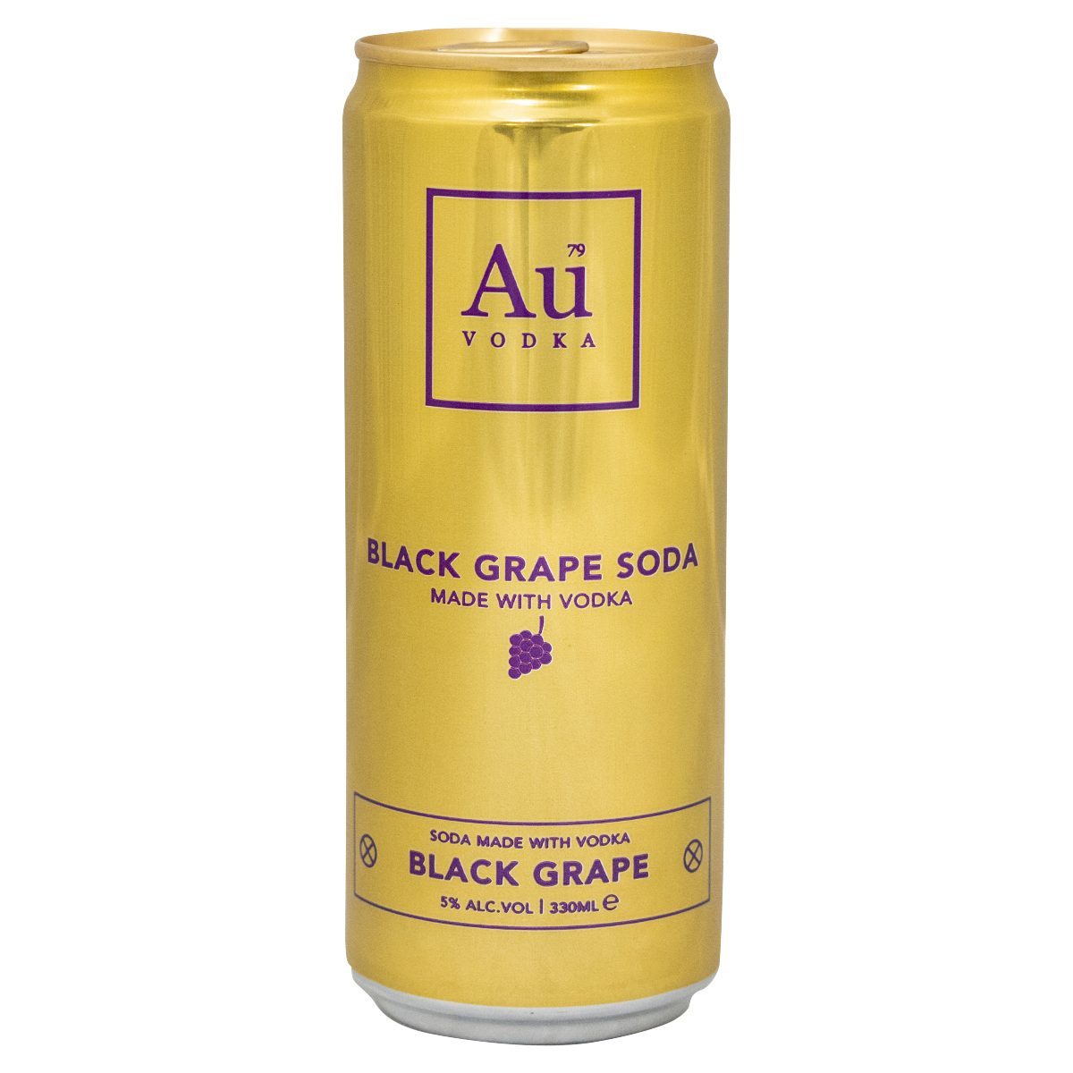 Au Vodka Black Grape 330ml