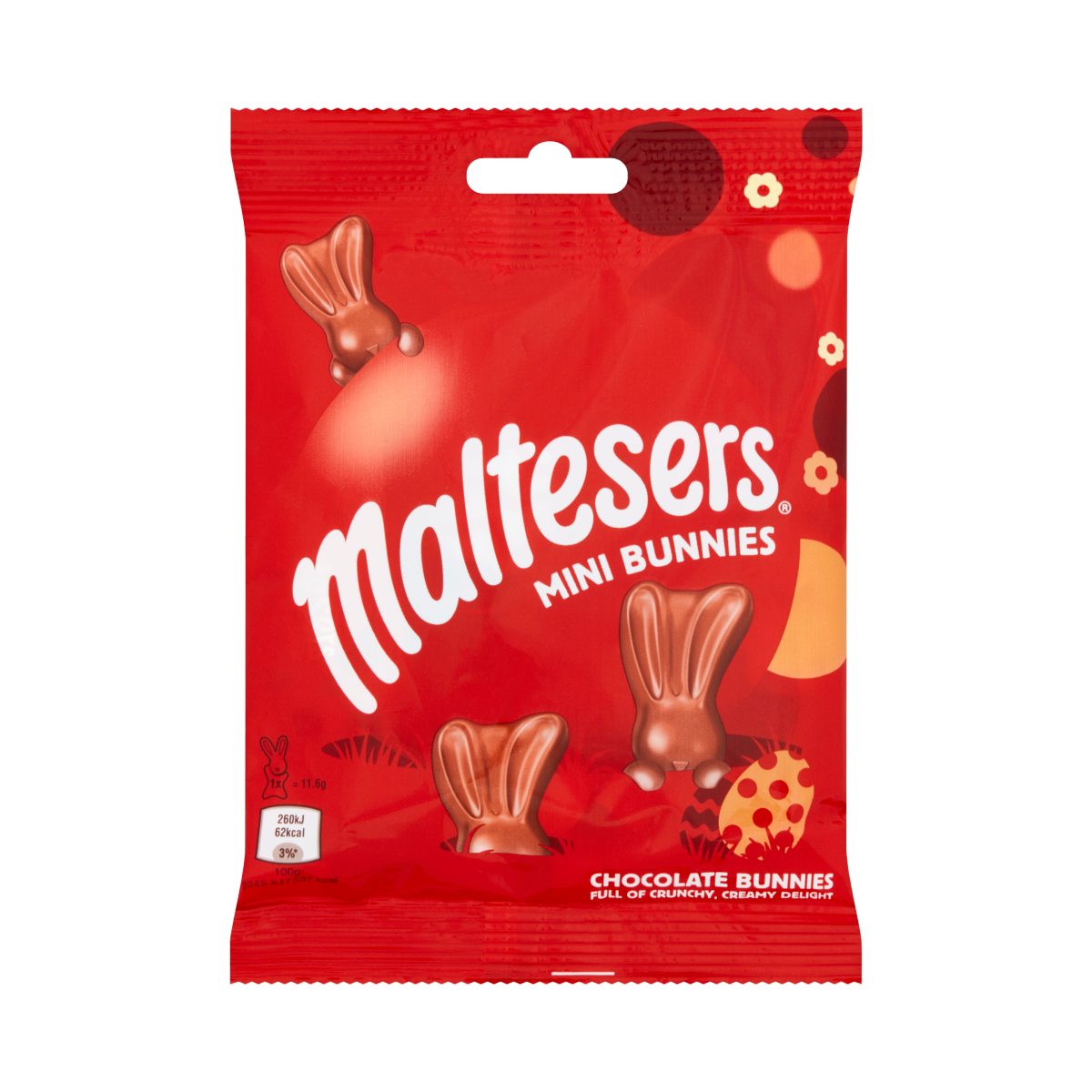 Maltesers Chocolate Mini Bunnies Bag 58g