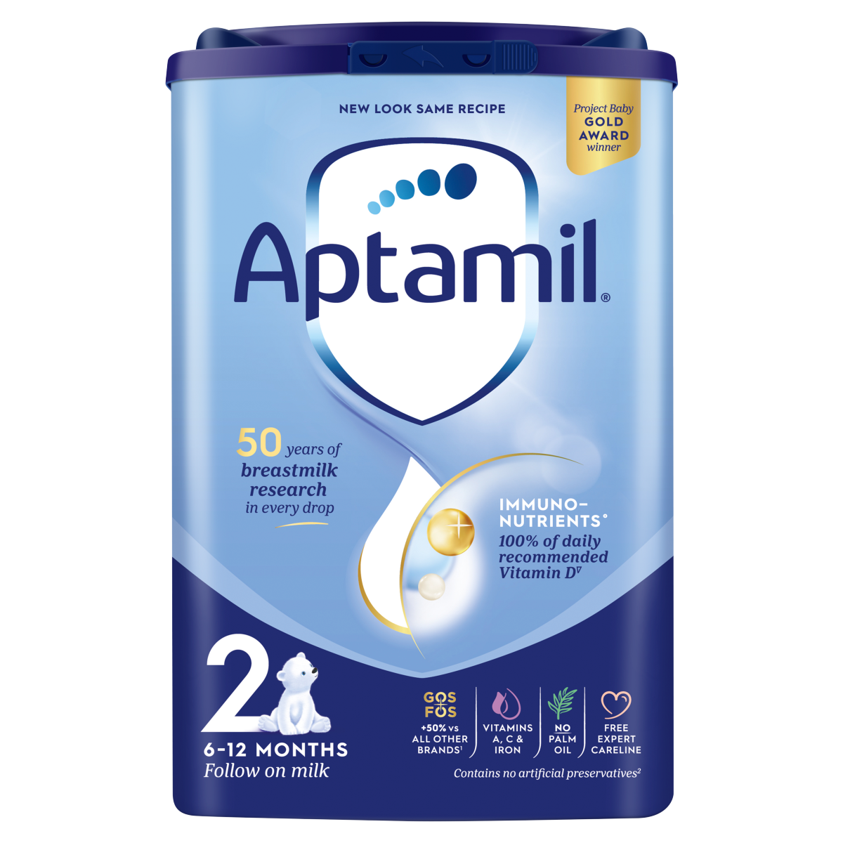Aptamil 2 Follow on Milk 6-12 Months 800g