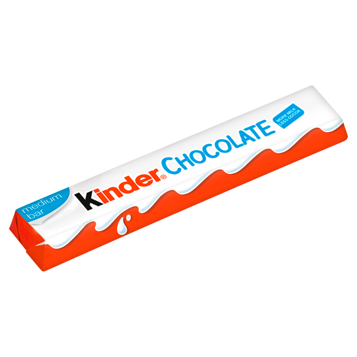 Kinder Chocolate Single Medium Bar 21g