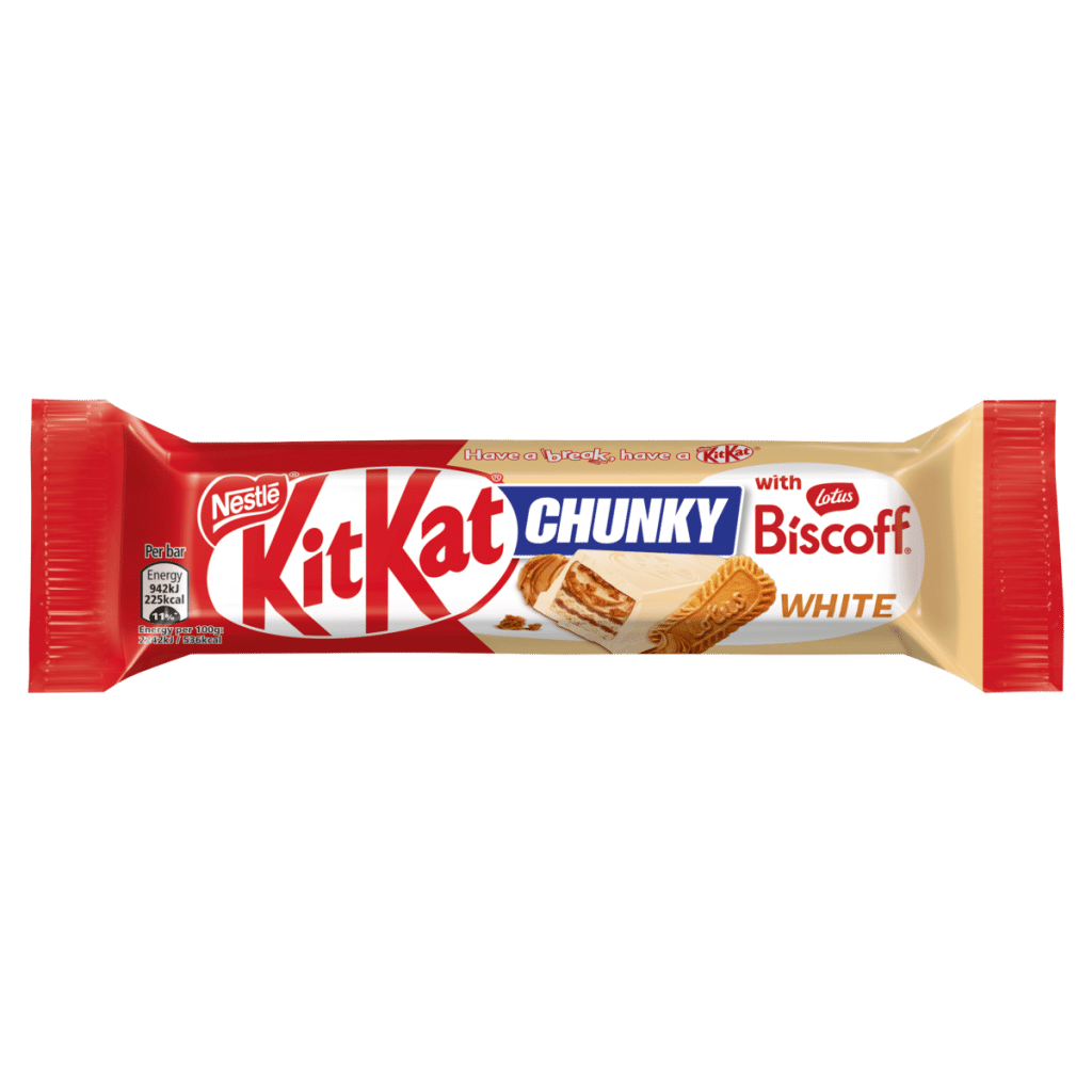 KitKat Chunky with Lotus Biscoff White 42g
