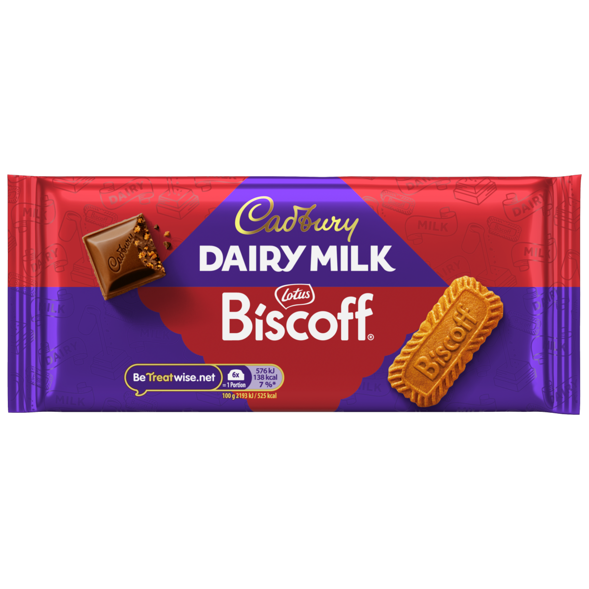 Cadbury Dairy Milk Biscoff Biscuit Chocolate Bar 105 g