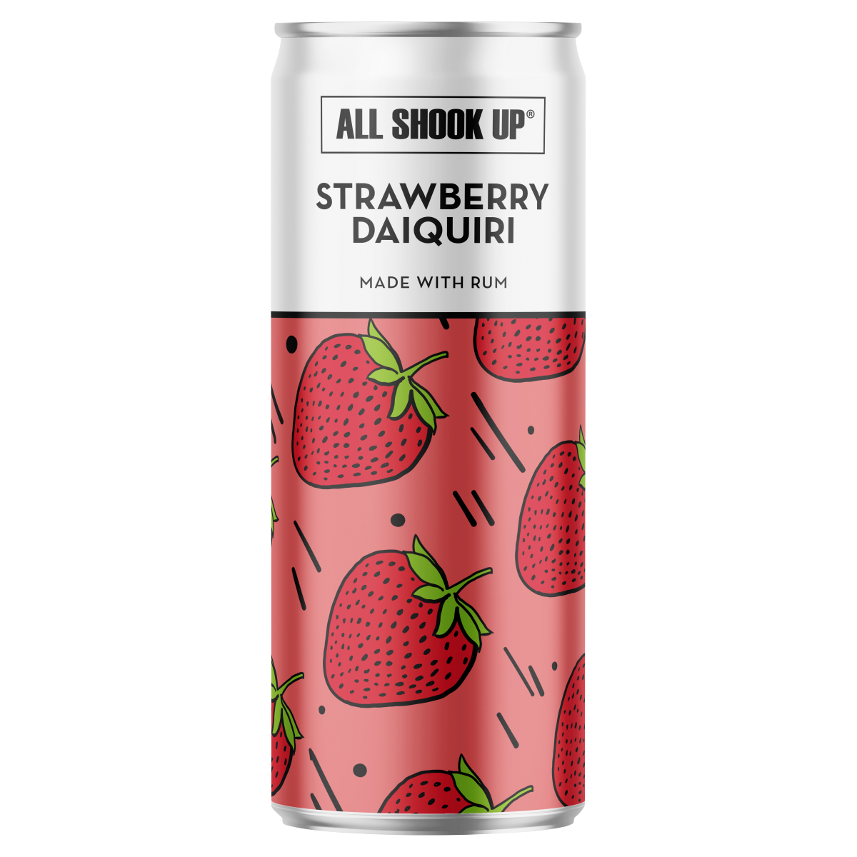 All Shook Up Strawberry Daiquiri 250ml
