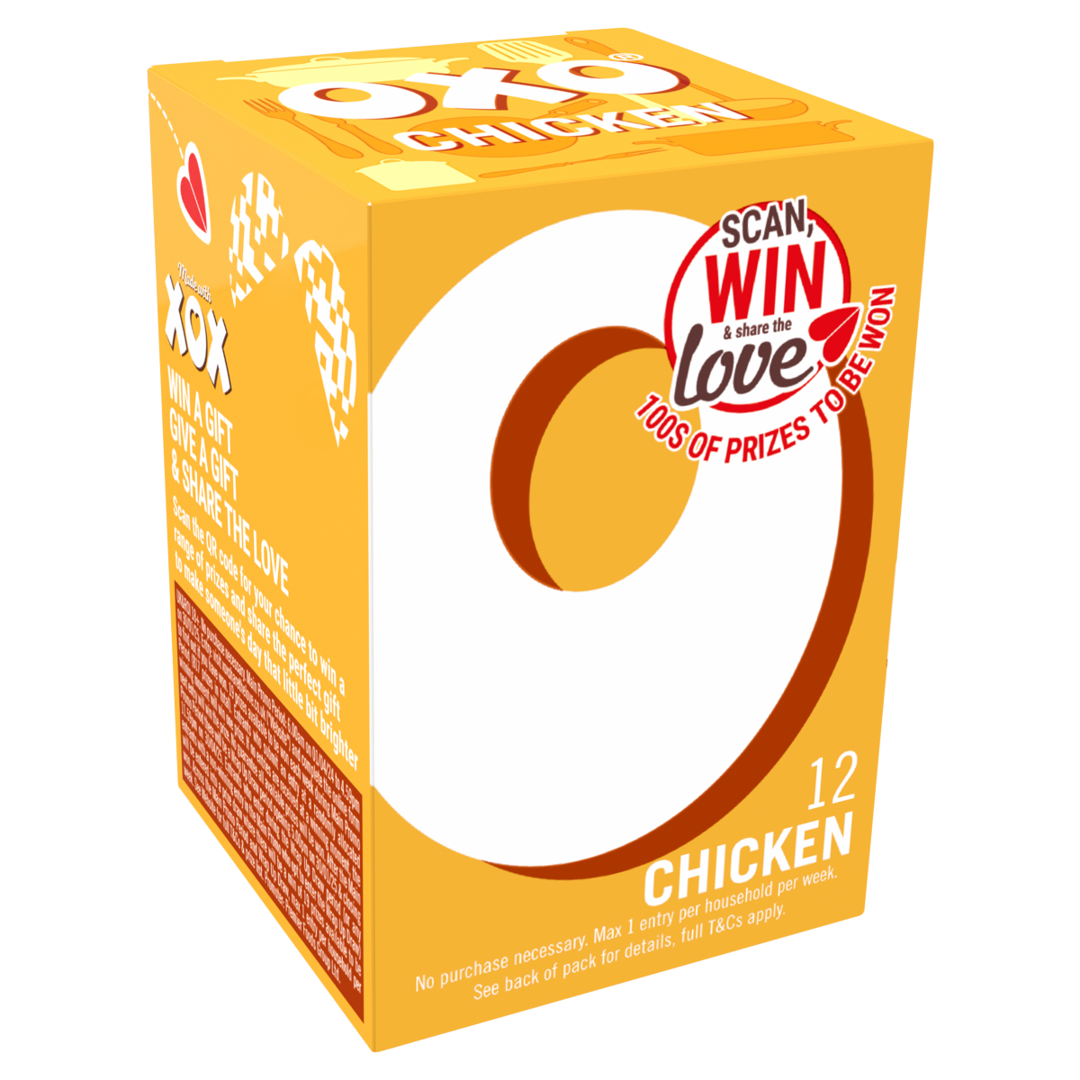 OXO Chicken Stock Cubes 12