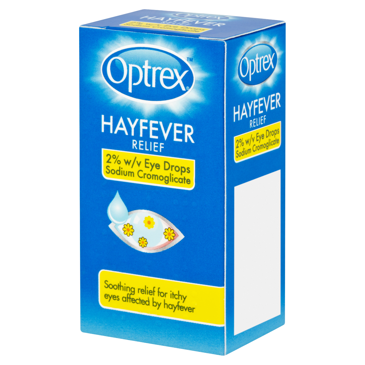 Optrex Hayfever Relief 2% w/v Eye Drops Sodium Cromoglicate 10ml