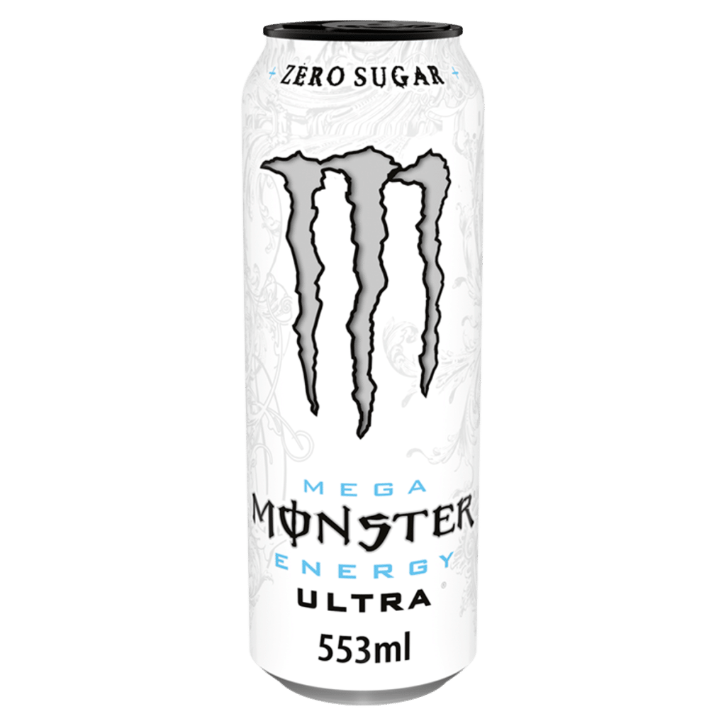 Monster Energy Drink Ultra Zero Sugar 553ml Resealable Can