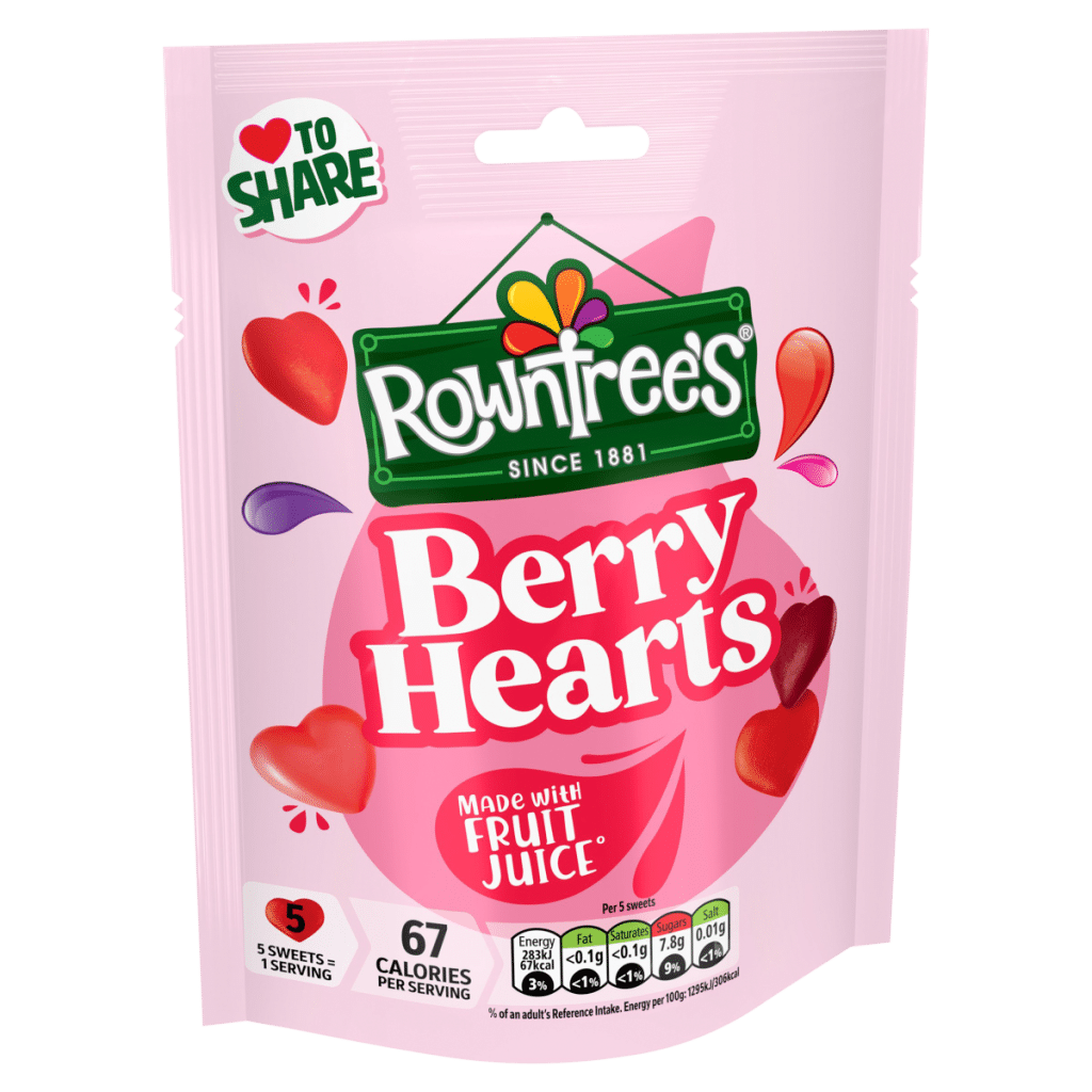 Rowntree’s Berry Hearts 115g
