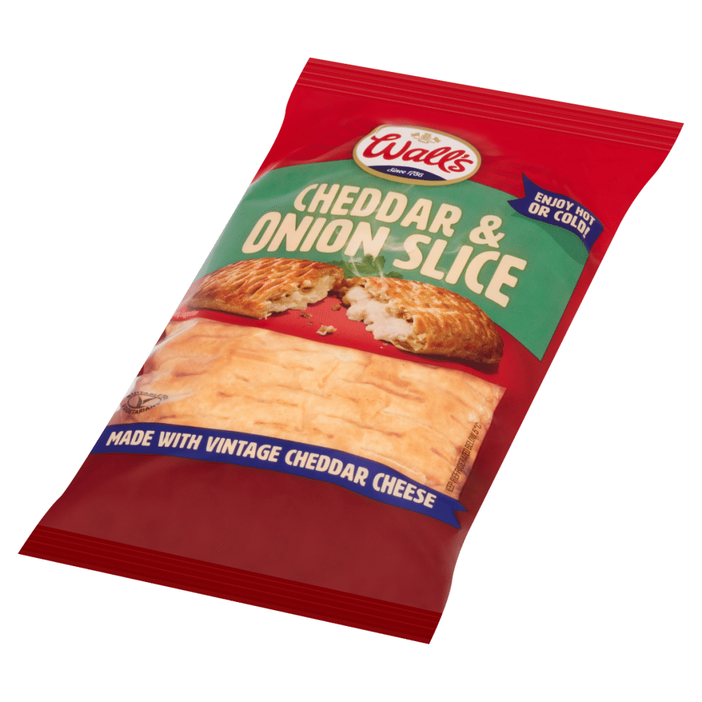 Wall’s Cheddar & Onion Slice 180g