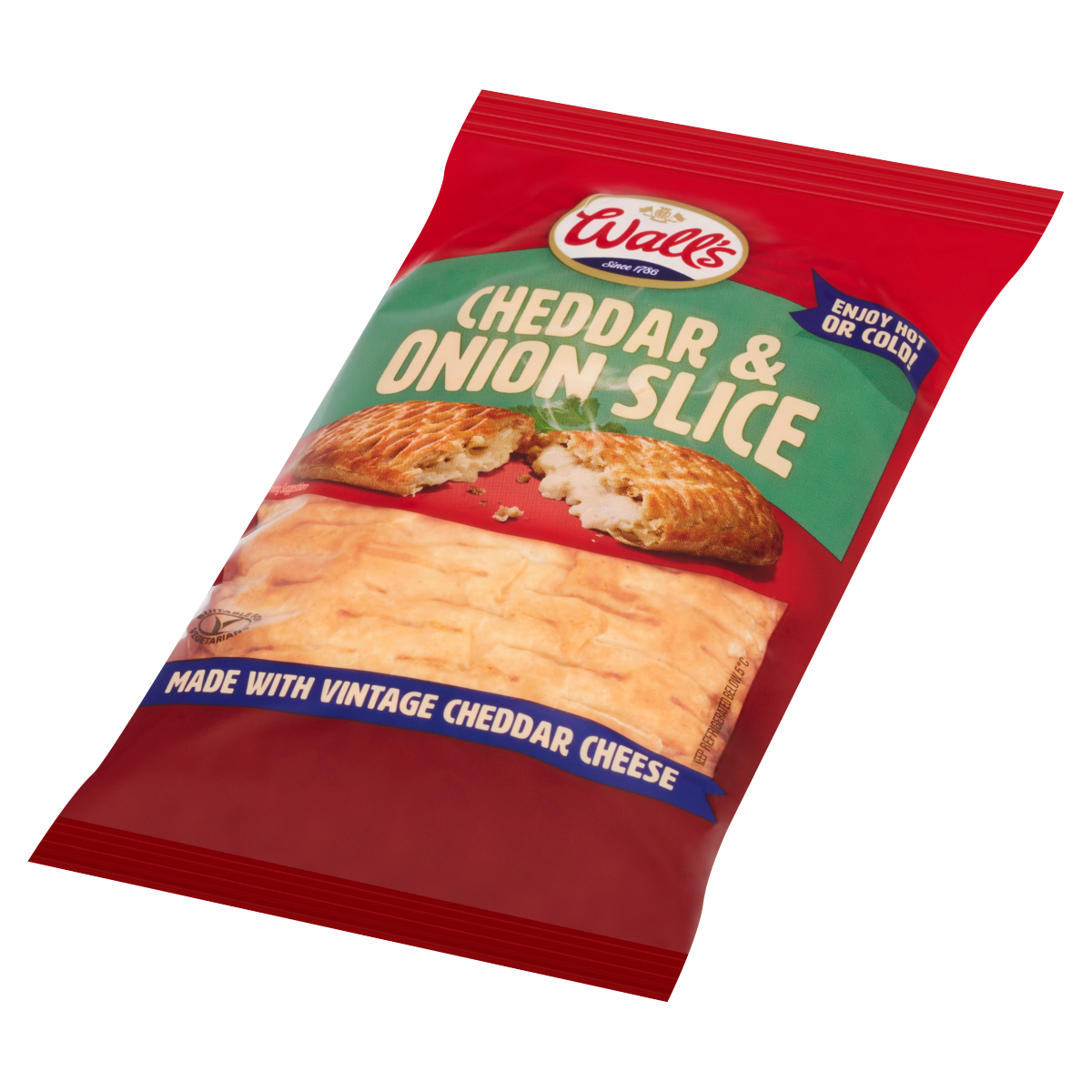 Wall’s Cheddar & Onion Slice 180g