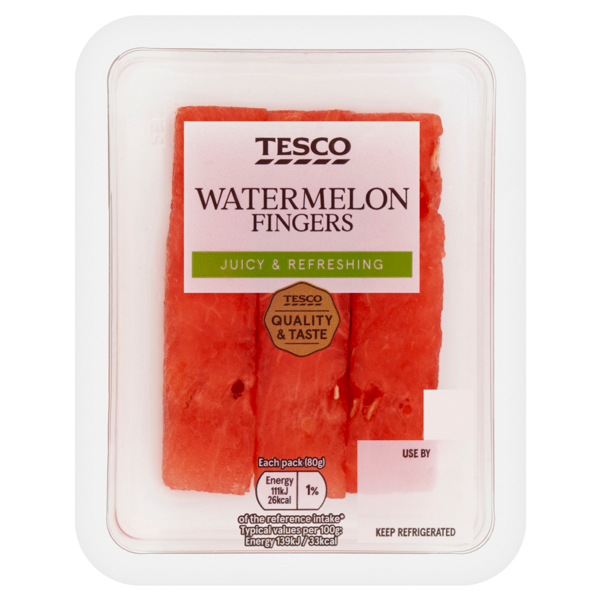 Tesco Watermelon Fingers 80g