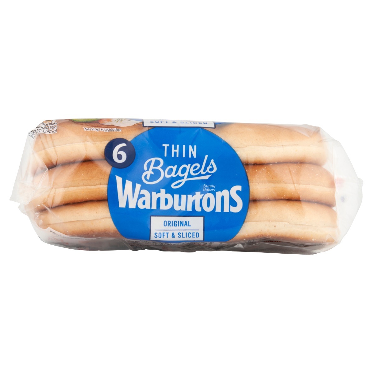 Warburtons 6 Thin Bagels