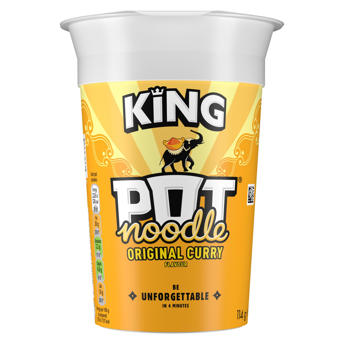 Pot Noodle Original Curry King 114 g