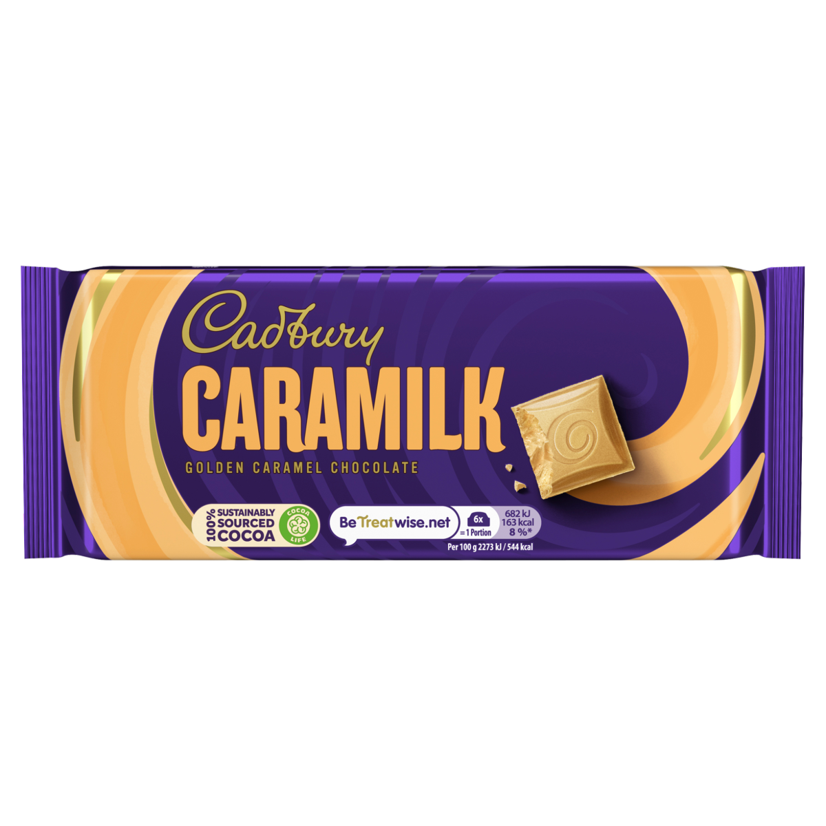 Cadbury Caramilk Caramilk Chocolate Tablet 90g