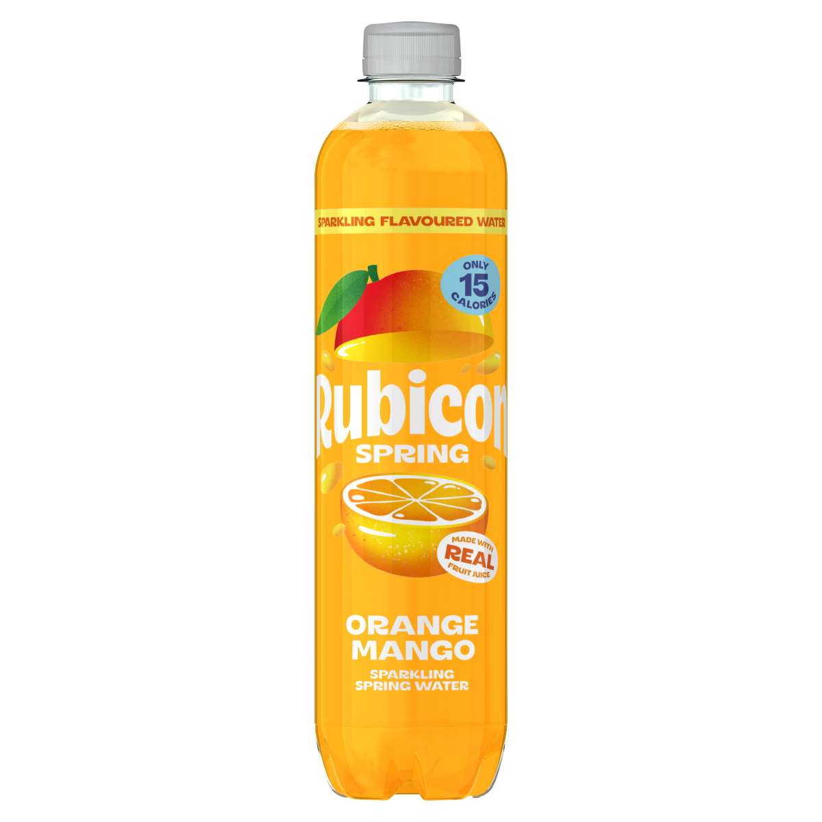 Rubicon Orange Mango Sparkling Spring Water 500ml