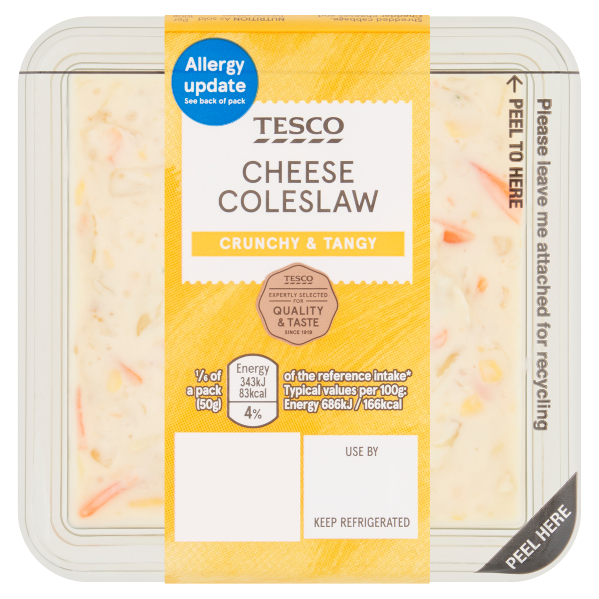 Tesco Cheese Coleslaw 300g