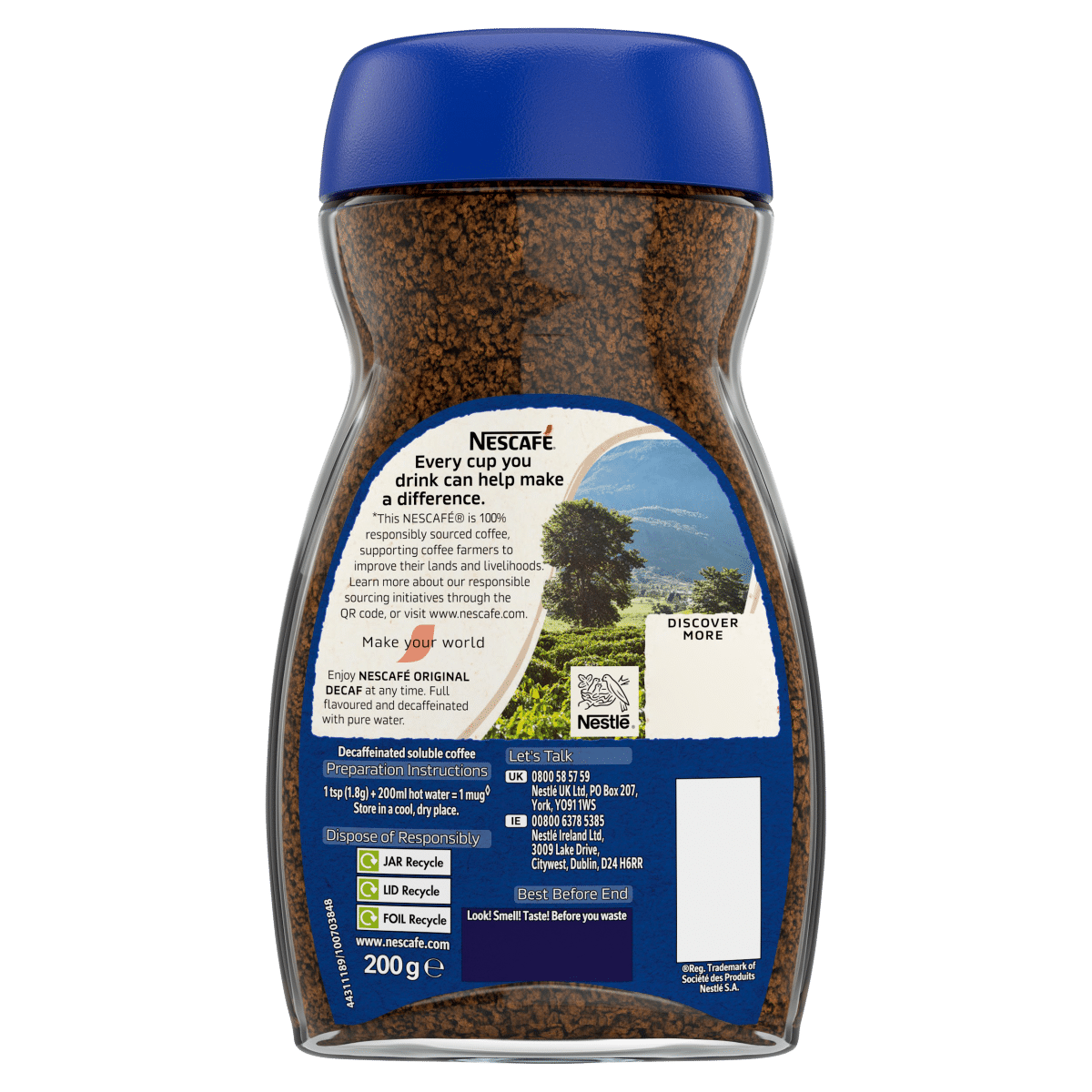 Nescafé Original Decaf 200g