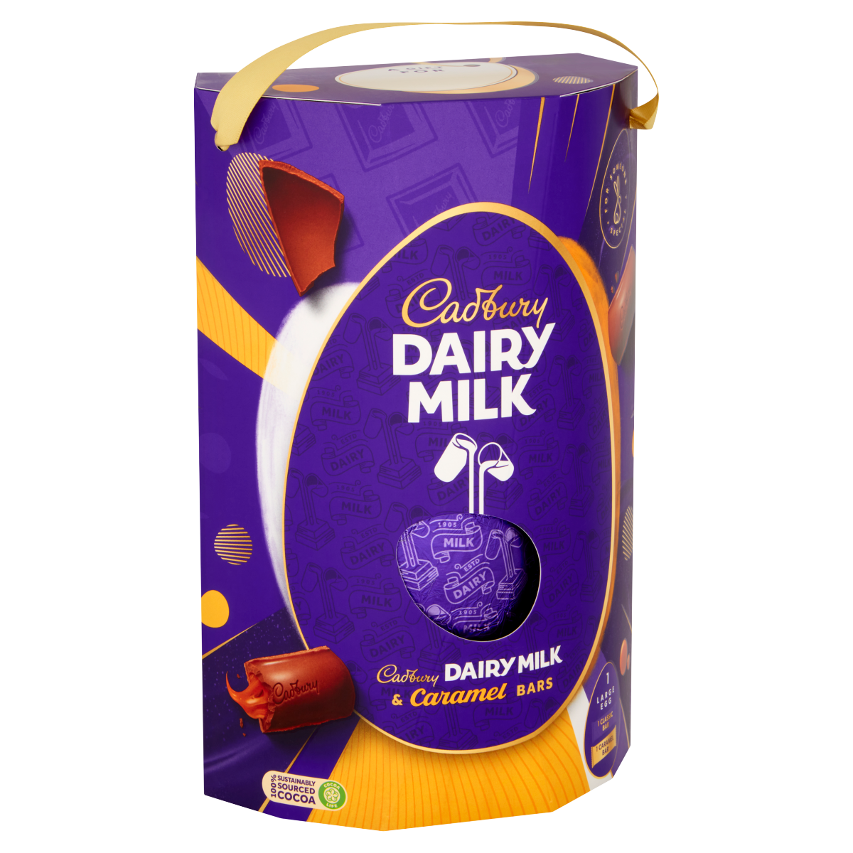 Cadbury Dairy Milk & Caramel Bars 245g