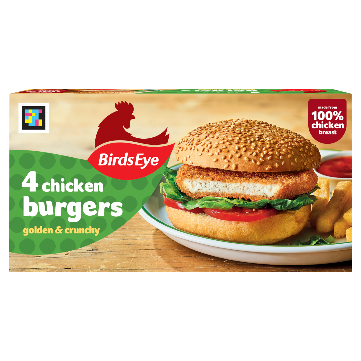 Birds Eye 4 Chicken Burgers 200g