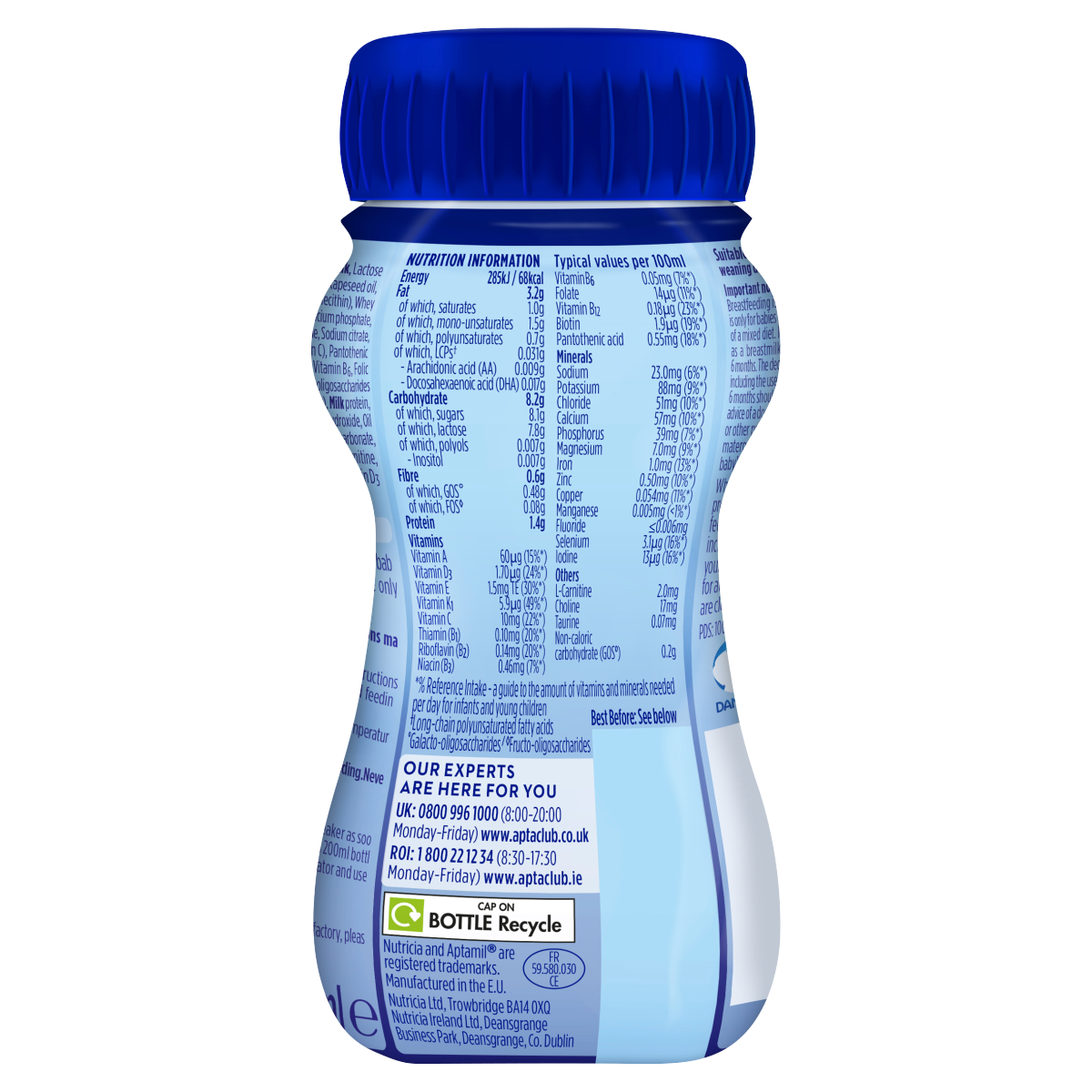 Aptamil 2 Follow On Milk 6-12 Months 200ml