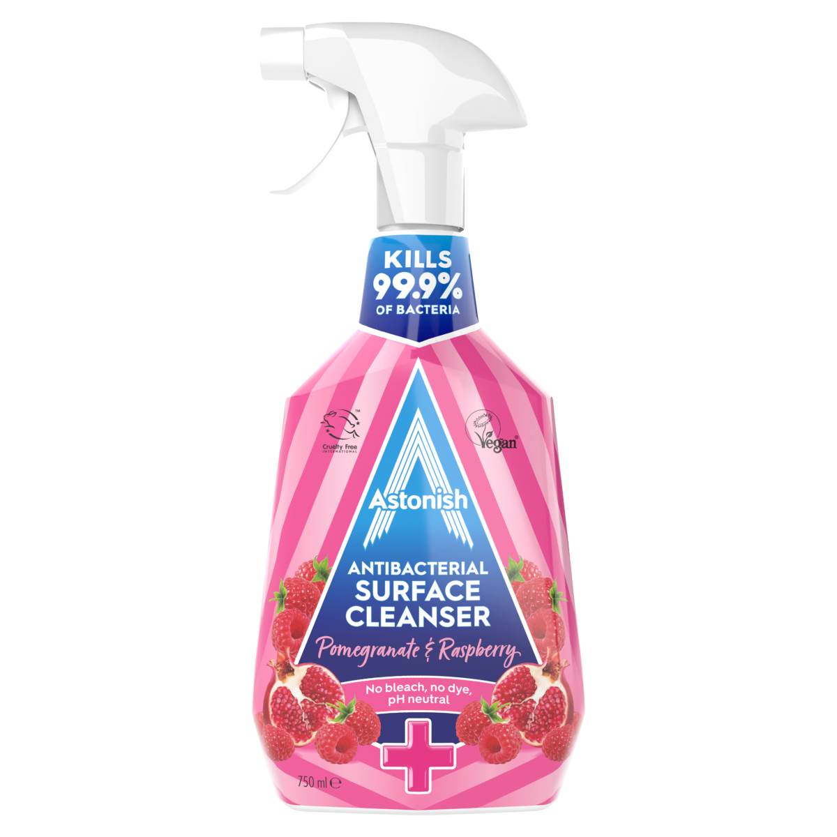 Astonish Pomegranate & Raspberry Antibacterial Surface Cleanser 750ml