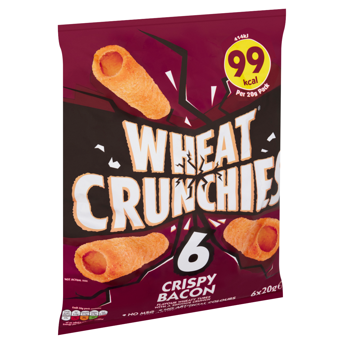 Wheat Crunchies Crispy Bacon 6 x 20g