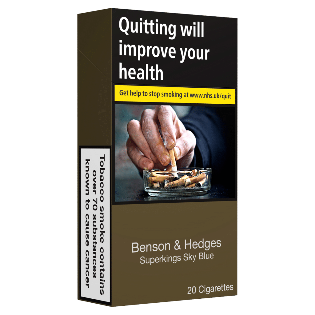 Benson & Hedges Superkings Sky Blue 20 Cigarettes