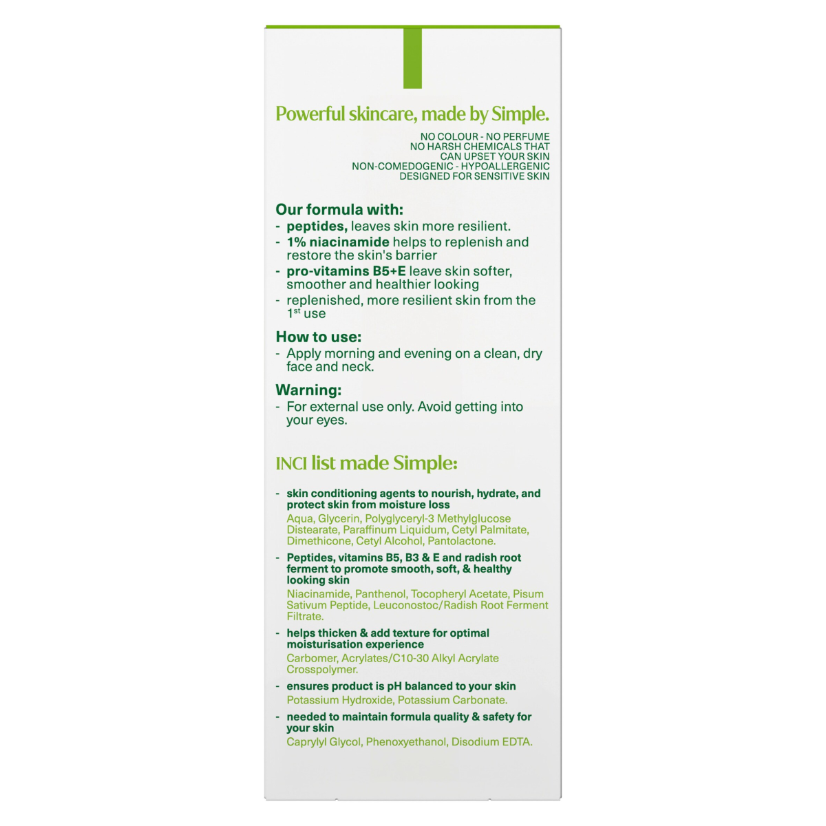 Simple Kind to Skin Hydrating Moisturiser 125 ml