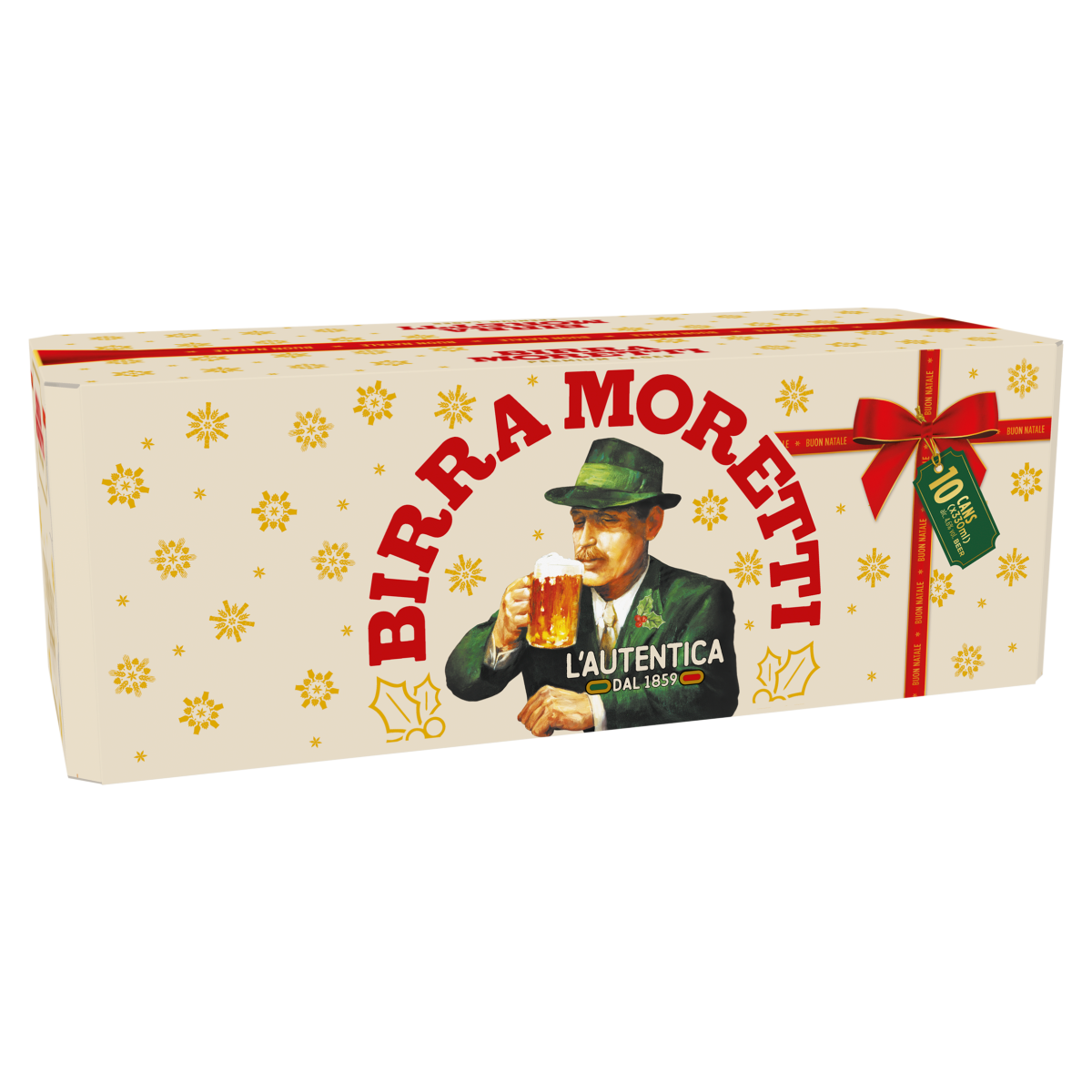 Birra Moretti Premium Lager Cans 10 x 330ml