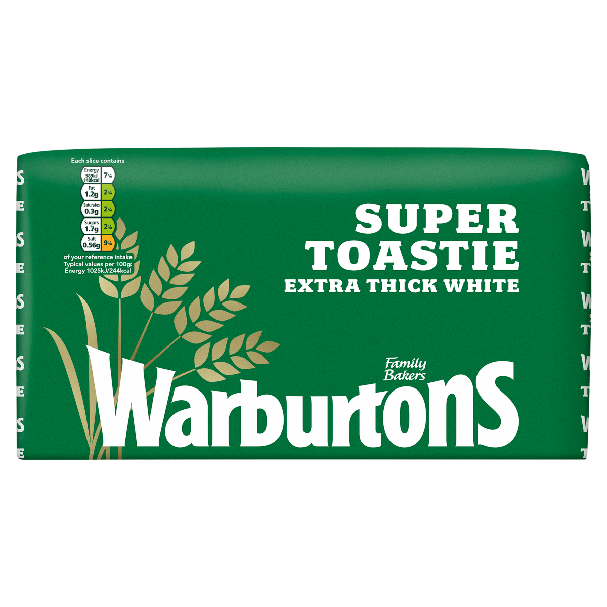 Warburtons Extra Thick White Super Toastie 800g