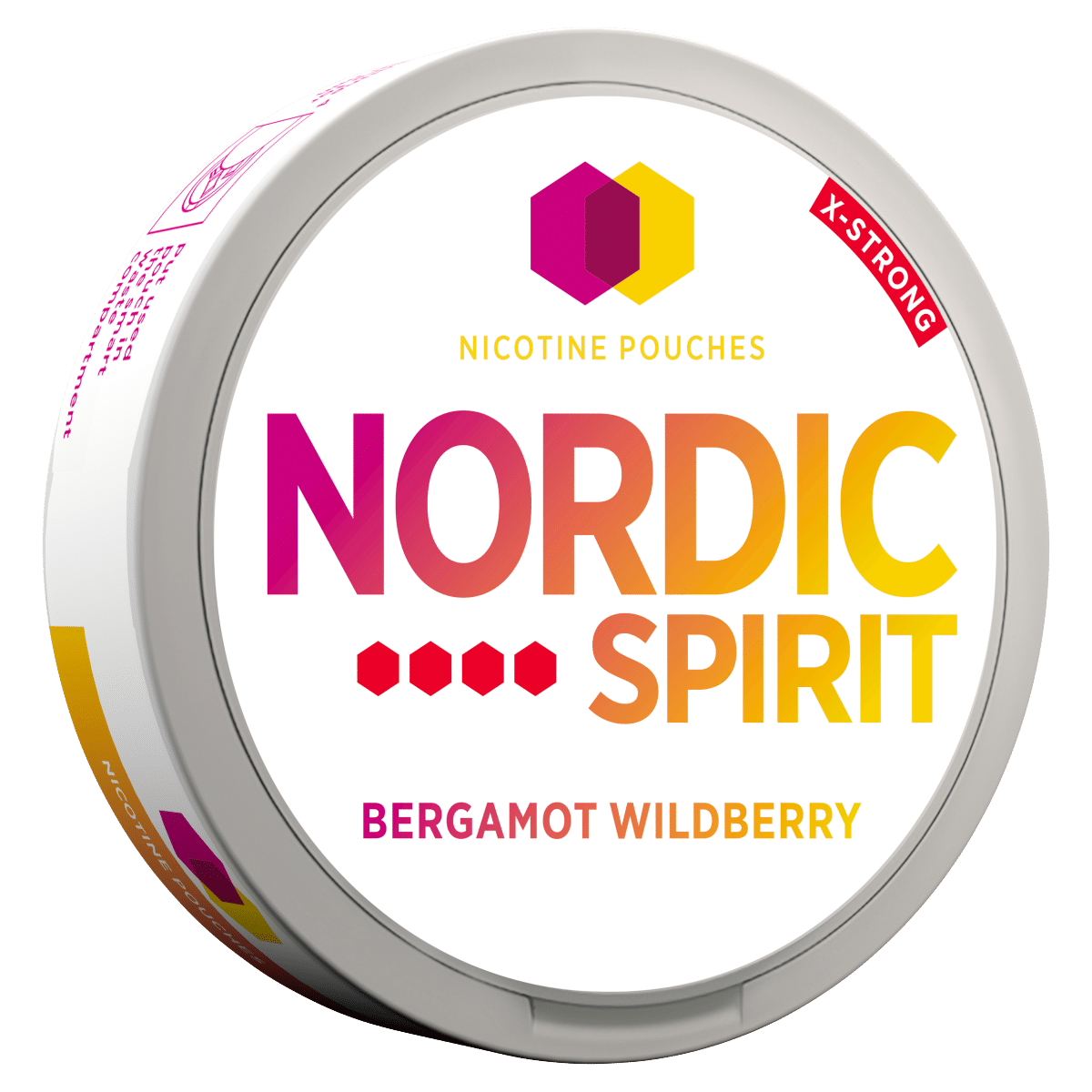 Nordic Spirit Bergamot Wildberry Extra Strong Nicotine Pouches