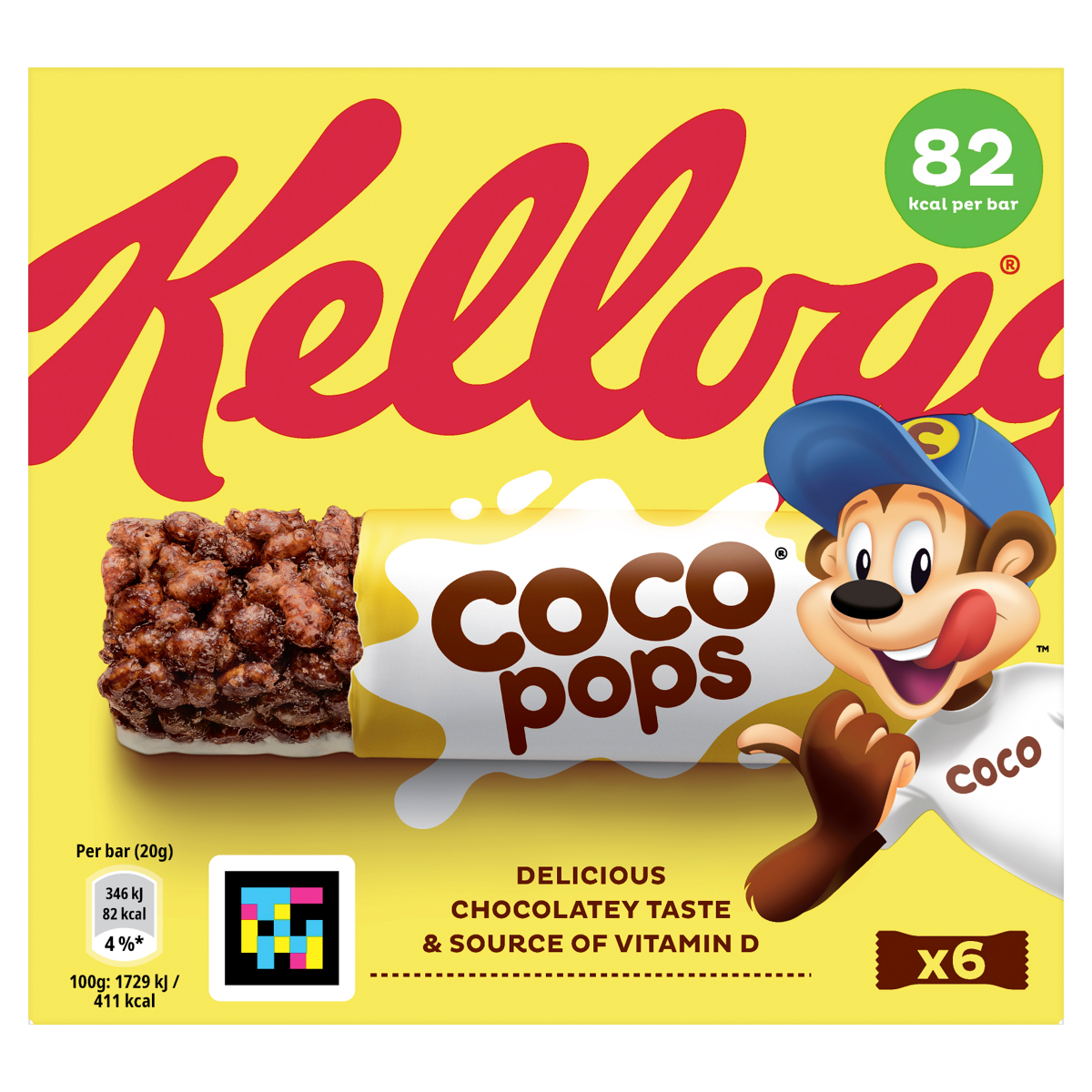 Kellogg’s Coco Pops 6 x 20g (120g)