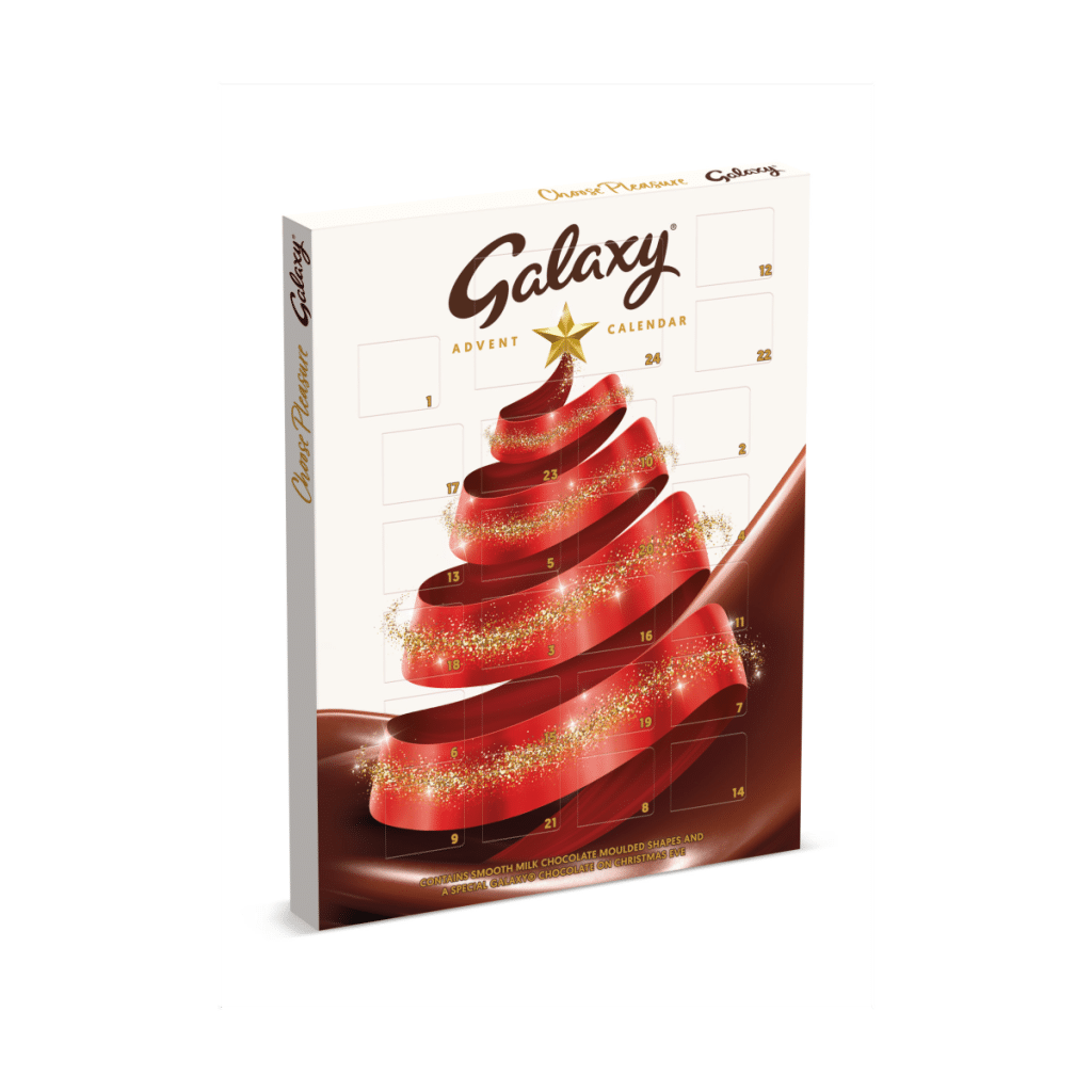 Galaxy Smooth Milk Chocolate Christmas Advent Calendar 110g