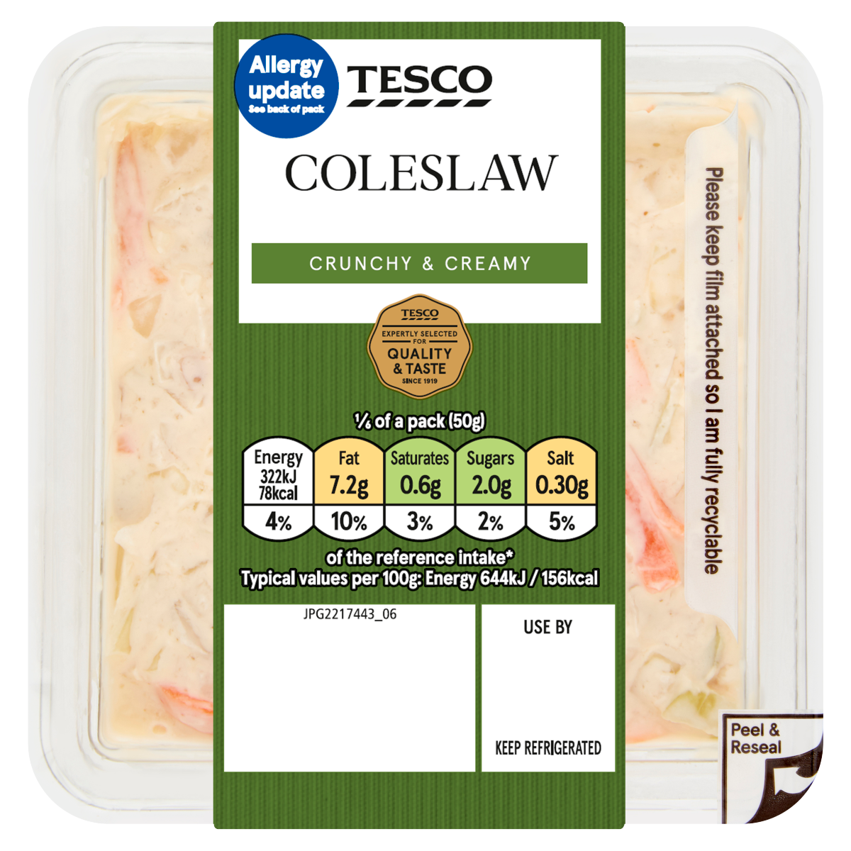 Tesco Coleslaw 300g