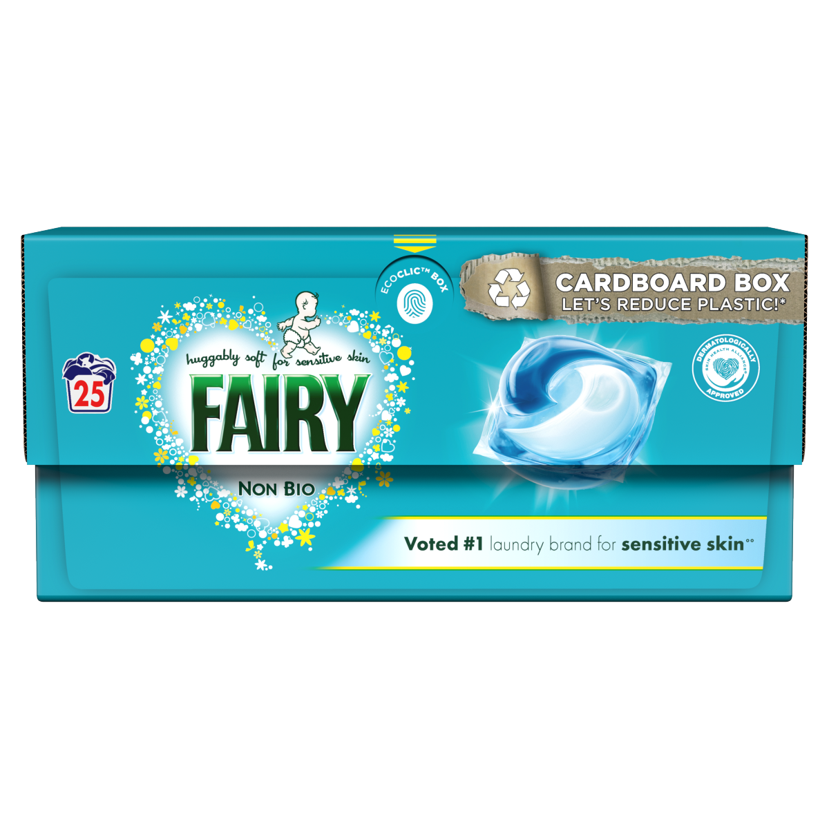 Fairy Non Bio PODS® Washing Liquid Capsules 25 Washes