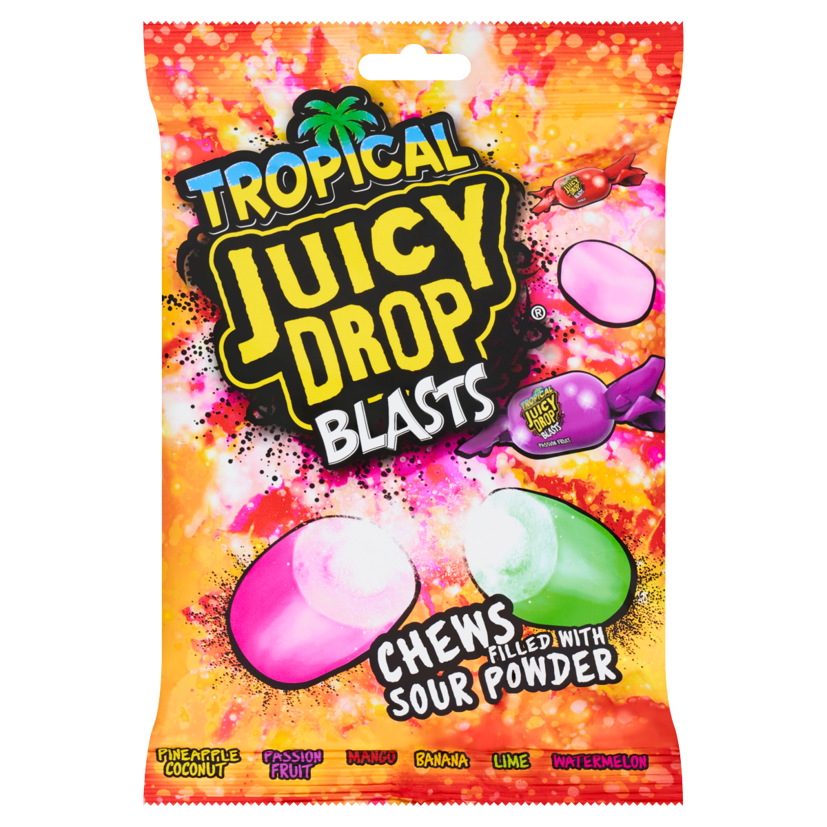 Tropical Juicy Drop Blasts 140g