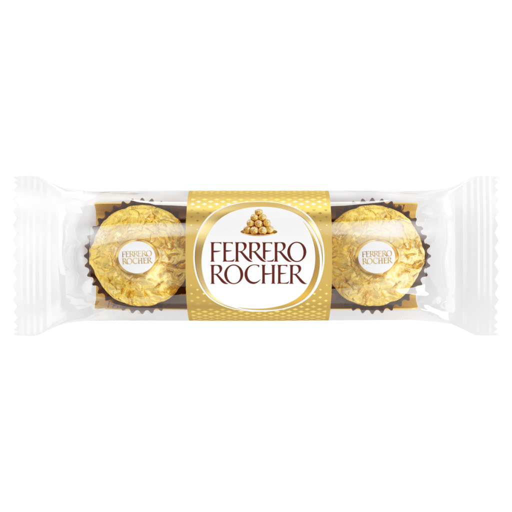 Ferrero Rocher Chocolate Pralines Treat Pack 3 Pieces (37.5g)