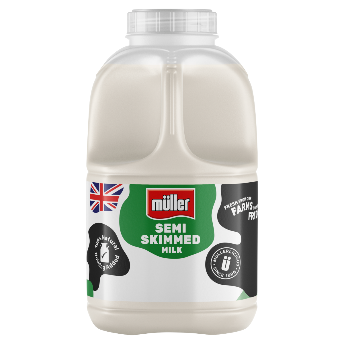 müller Semi Skimmed Milk 568ml
