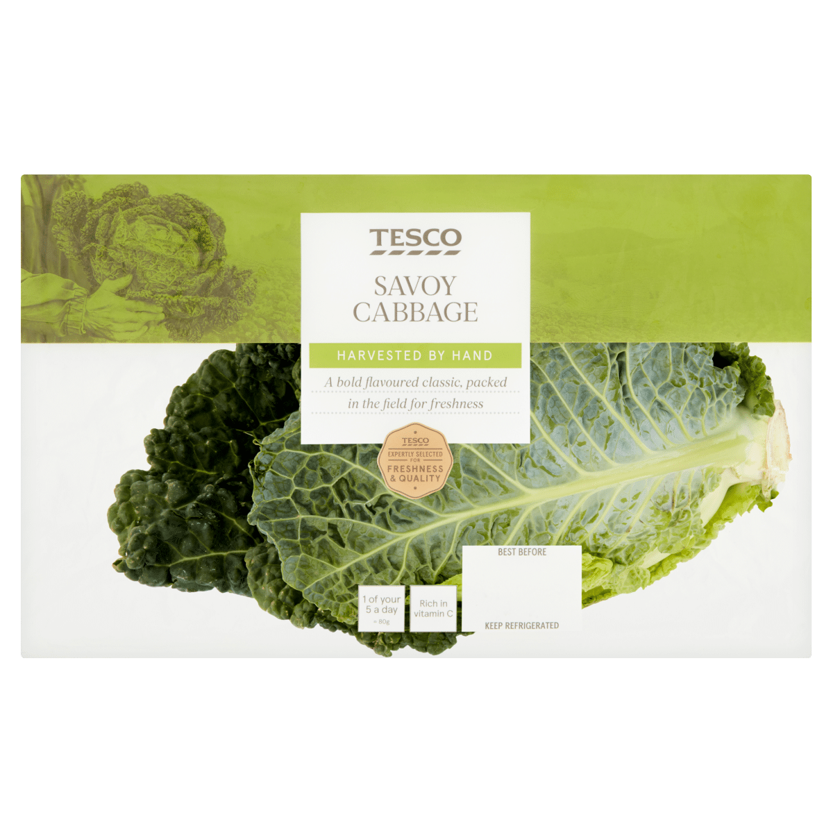 Tesco Savoy Cabbage