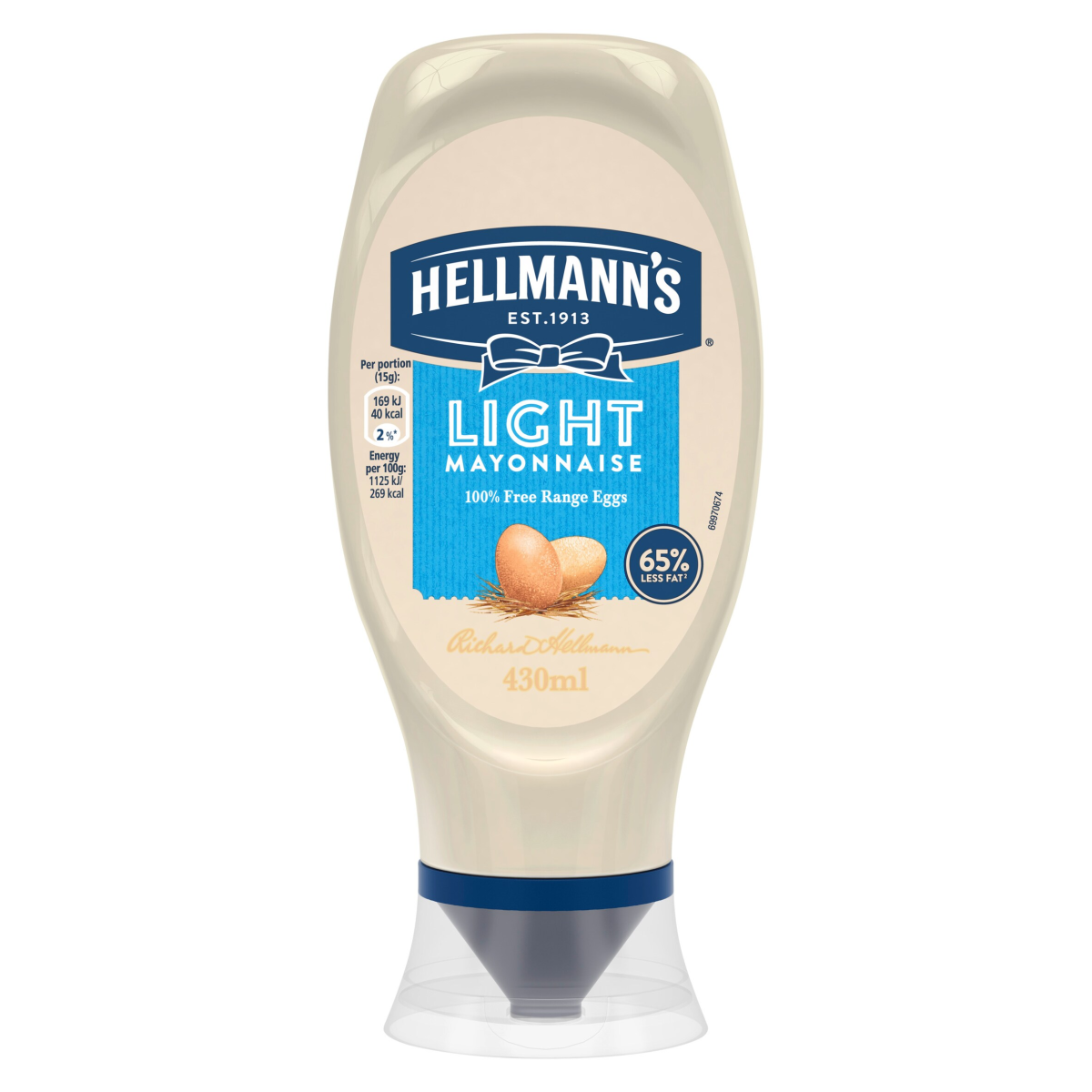 Hellmann’s Light Mayonnaise Condiment 430 ml