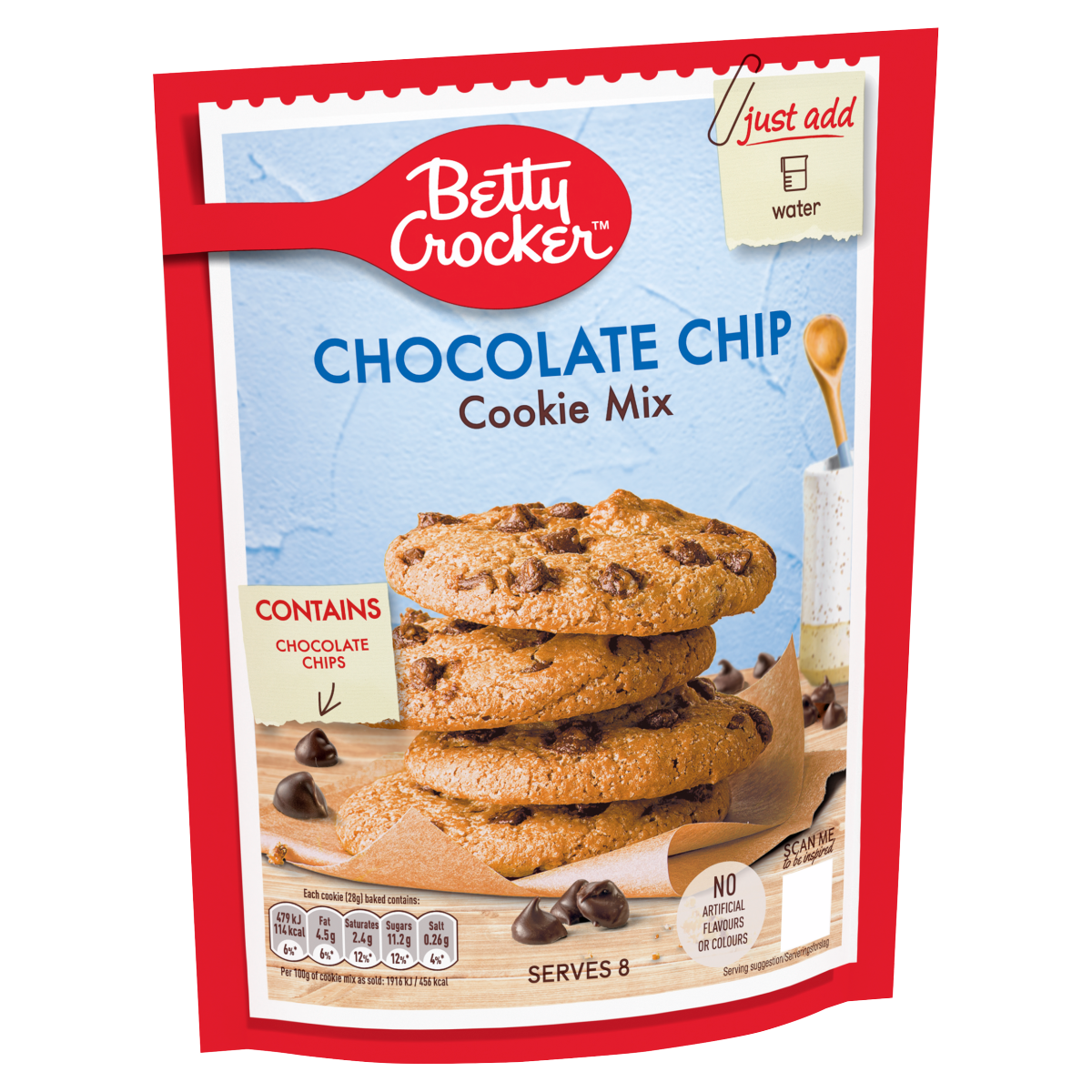 Betty Crocker Chocolate Chip Cookie Mix 200g