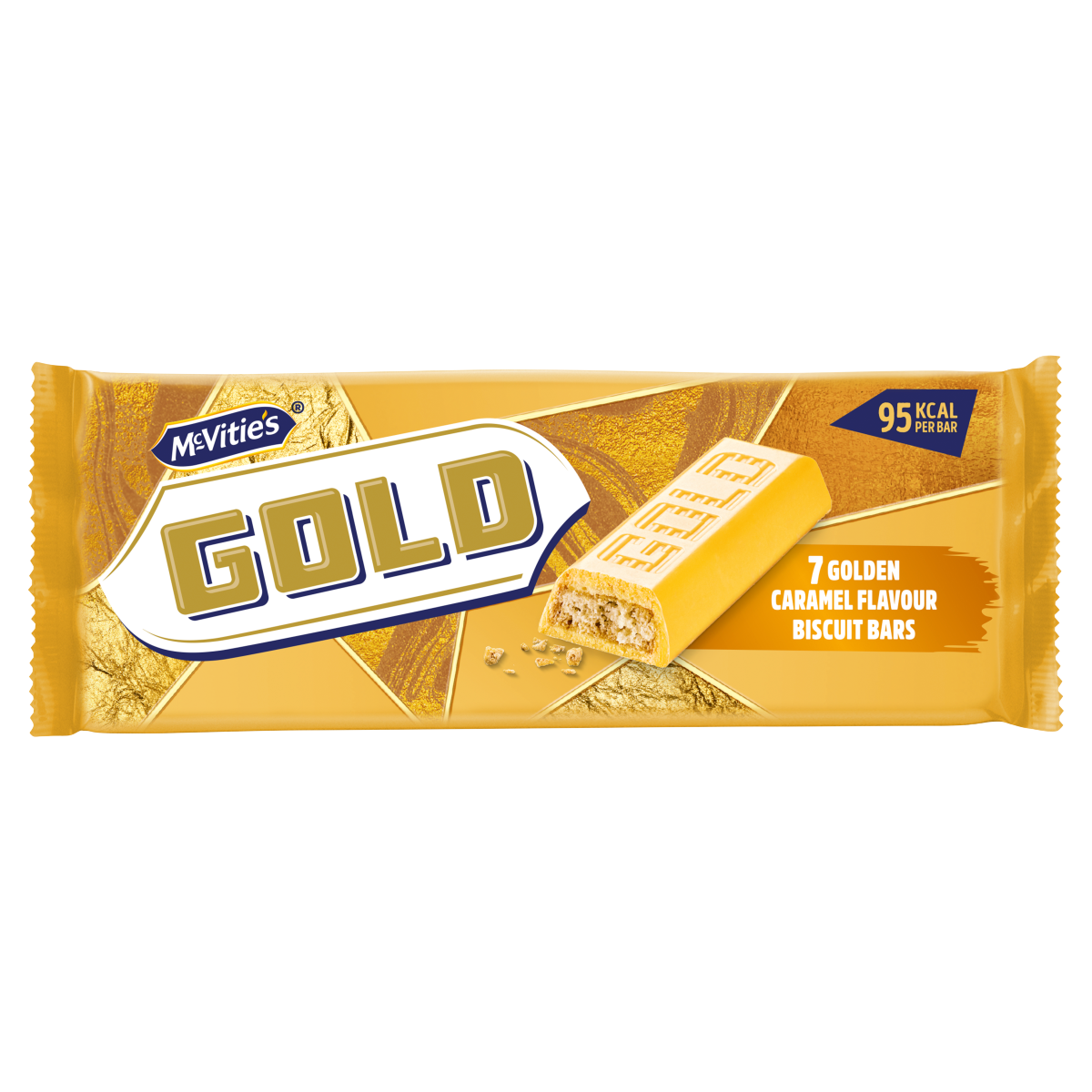 McVitie’s 7 Gold Bars 124g