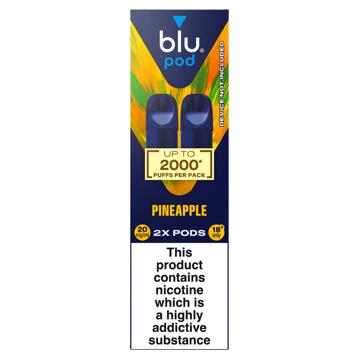 blu pod Pineapple 20mg/ml 2 x 2ml
