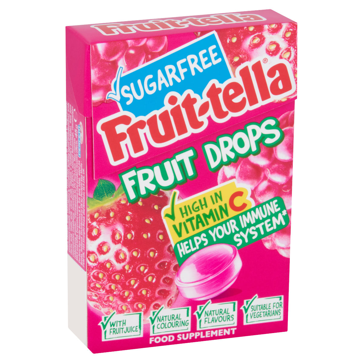 Fruit-tella Fruit Drops Food Supplement 45g