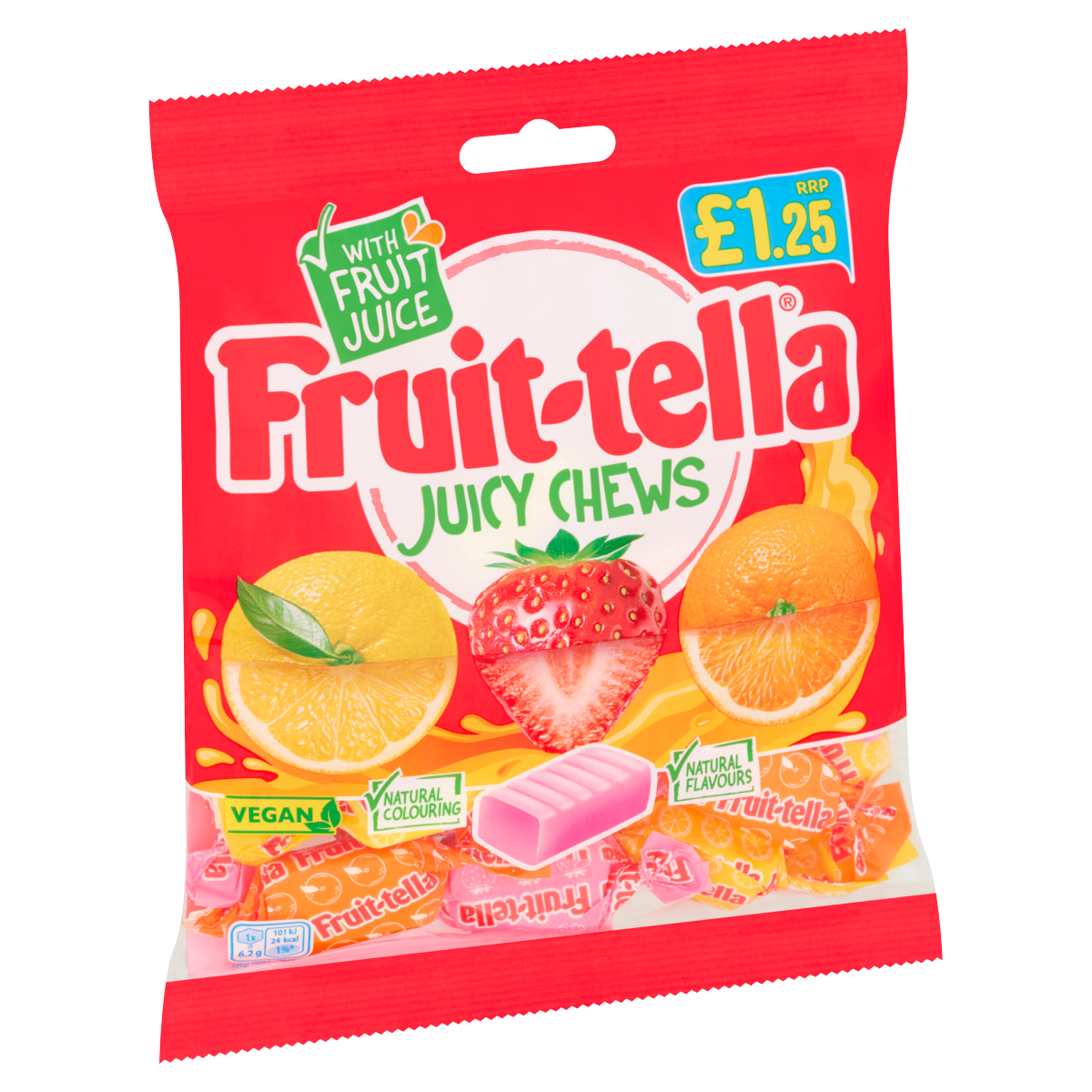 Fruit-tella Juicy Chews 135g