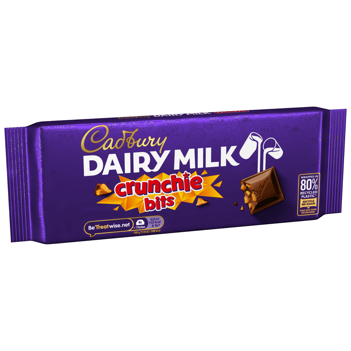 Cadbury Dairy Milk Crunchie Bits Chocolate Bar 180g