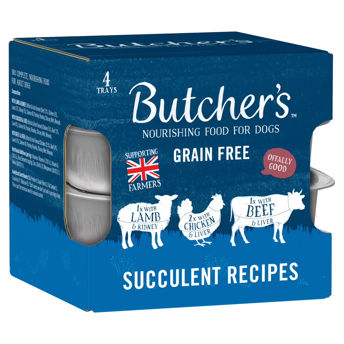 Butcher’s Grain Free Succulent Recipes 4 x 150g