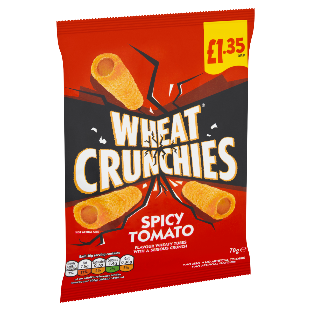 Wheat Crunchies Spicy Tomato 70g