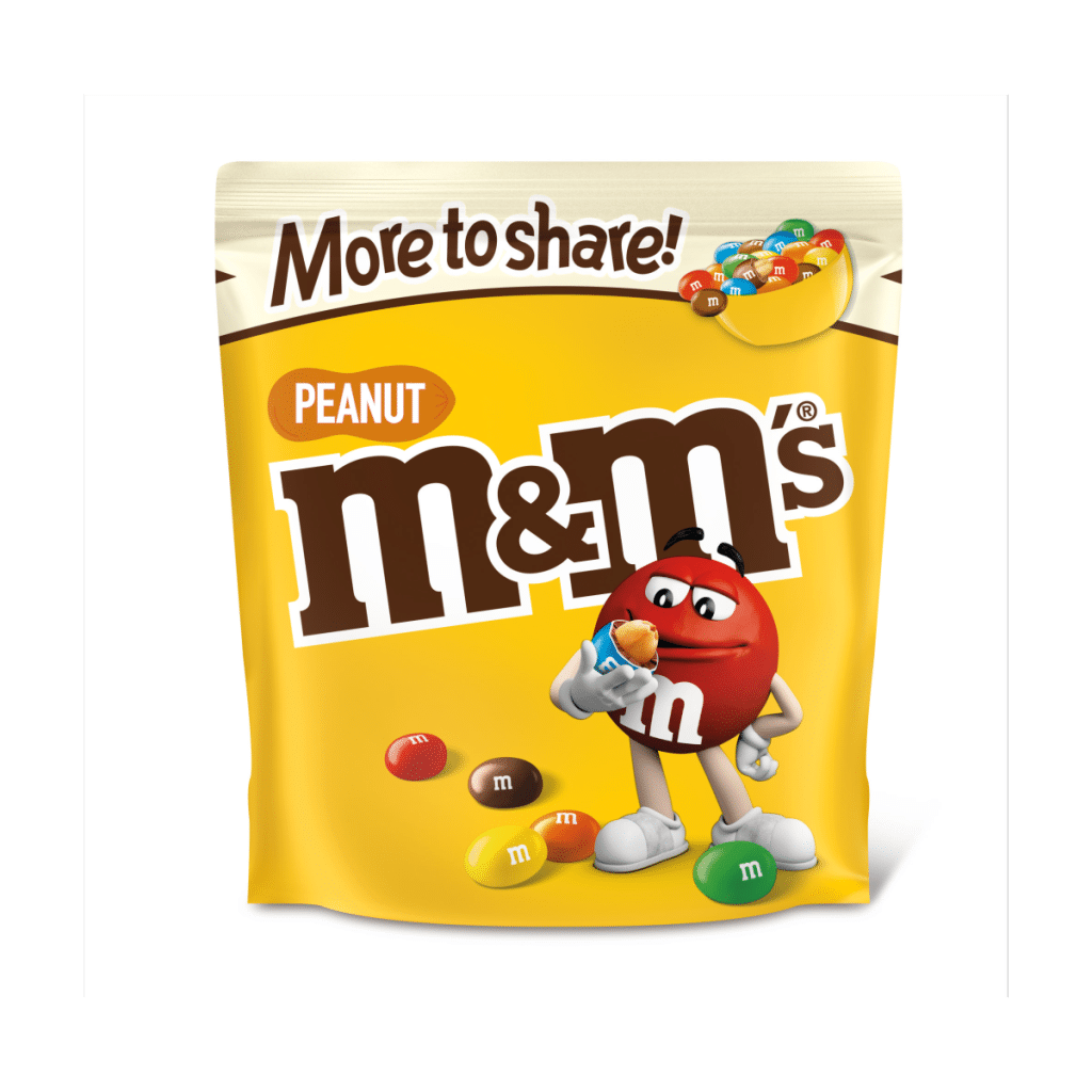 M&M’s Peanut Chocolate More to Share Pouch Bag 220g