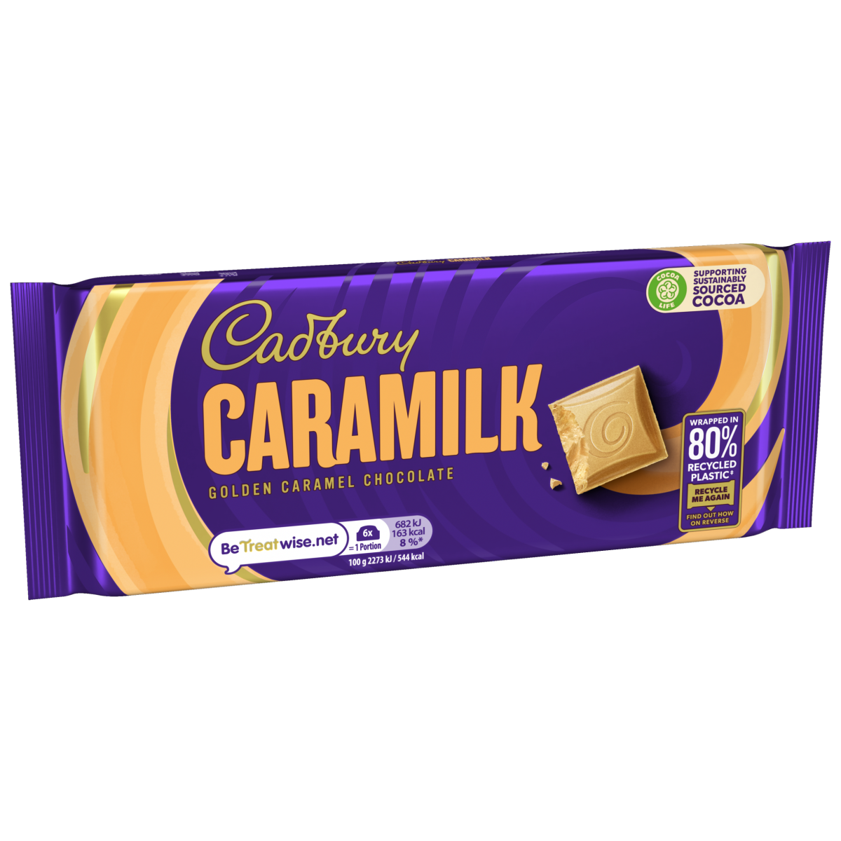 Cadbury Caramilk Caramilk Chocolate Tablet 90g