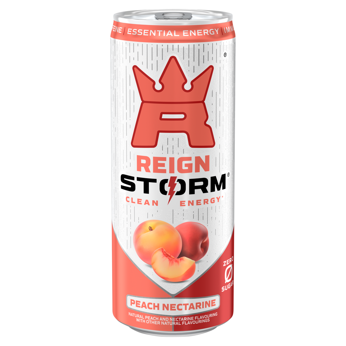 Reign Storm Peach Nectarine 355ml